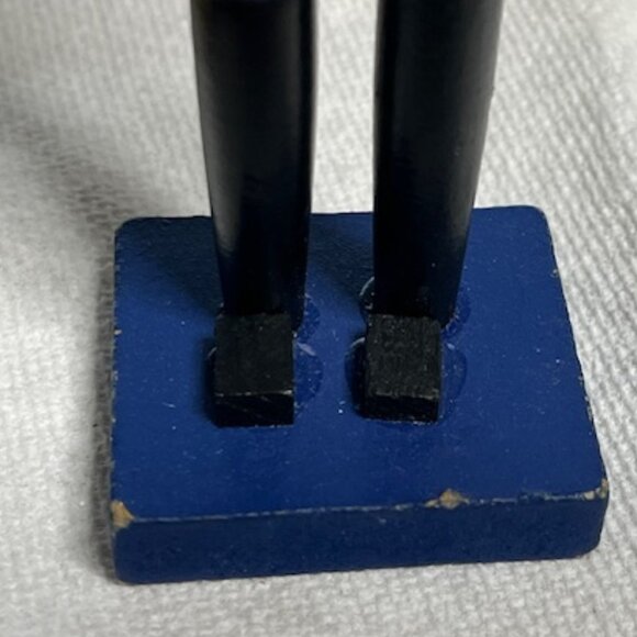 Christmas Wooden Table Nutcracker Style Decor Soldier Holiday 8.75"Tall - Picture 14 of 16